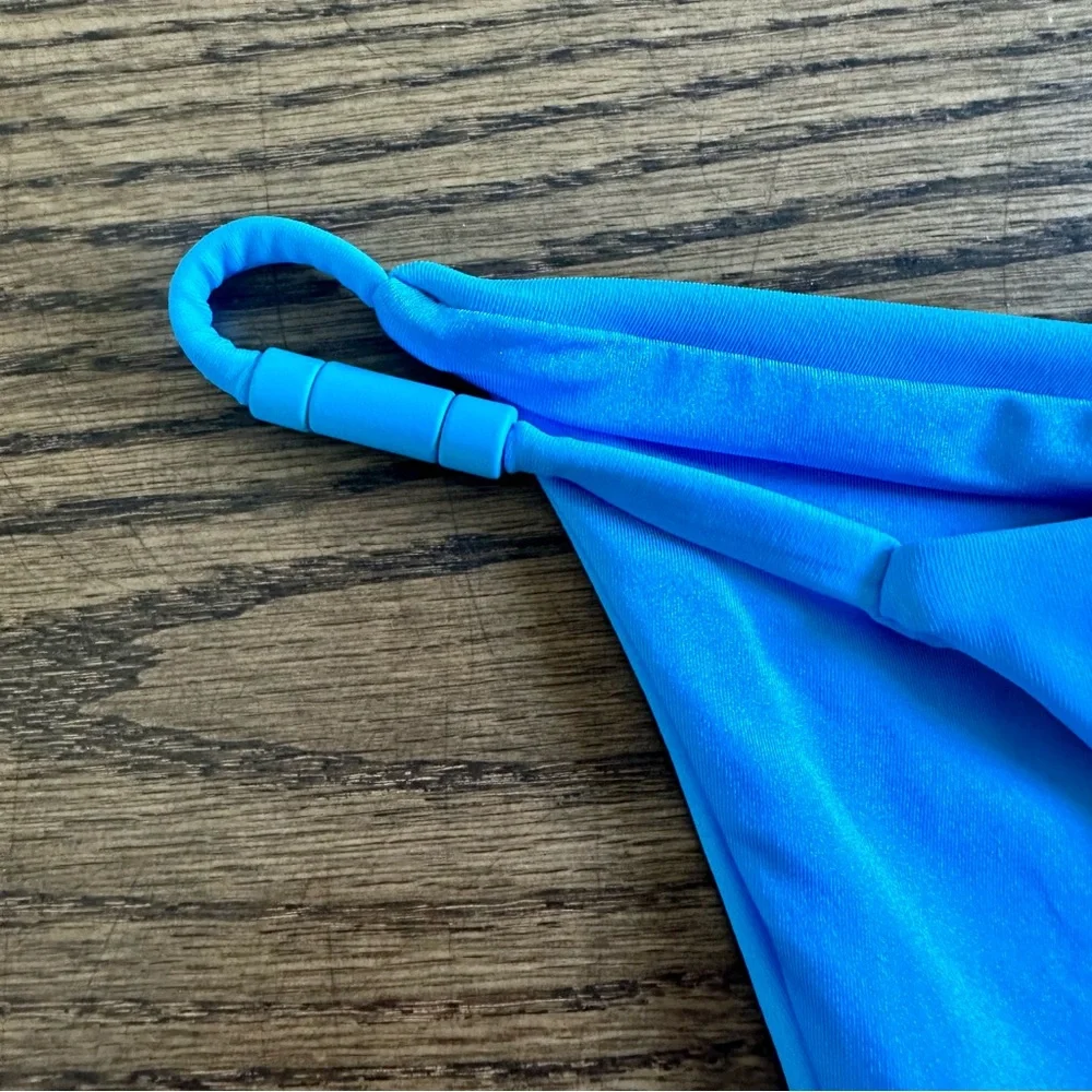 Onia Capri Blue Bikini Set, Alexa Top & Martina Bottom, NWT
